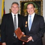 Foto: Senado.gov.co
Senador Rodrigo Romero y Julian Marulanda Calero.