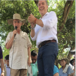 Alvaro Uribe e Iván Duque en Ayapel