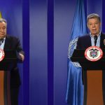El Presidente Santos afirmó que la ONU puede aportar su experiencia en la solución de la crisis humanitaria de Venezuela, durante la visita oficial del Secretario General del organismo multilateral, António Guterrez.
