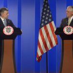 El Secretario de Estados de Estados Unidos, Rex Tillerson, dijo sentirse alentado con los resultados de los programas de sustitución de cultivos ilícitos emprendidos por el Gobierno, tras su reunión con el Presidente Juan Manuel Santos.