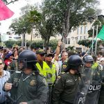 En Cúcuta seguidores y detractores del candidato Gustavo Petro se enfrentaron antes del acto político.