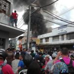 Incendio en fábrica de pinturas de Medellín / Foto: Cortesía