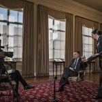 Presidente Santos en entrevista al Pais de España