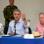 En compañía de los ministros de Justicia y Defensa, el Presidente de la República analizó la seguridad en Tumaco.