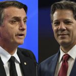 Jair Bolsonaro y Fernando Haddad, candidatos a la presidencia de Brasil