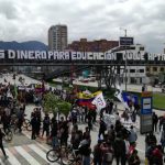 Manifestaciones en Bogotá