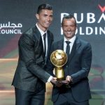 Cristiano,el mejor del mundo según Globe Soccer Awards