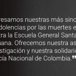 Mensaje Embajada USA EN COLOMBIA