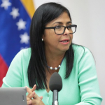 vicepresidenta del gobierno de Nicolás Maduro, Delcy Rodríguez2019-02-22 23.58.20