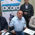 JUNTA DIRECTIVA ACORD COLOMBIA Faiver Hoyos, Jairo Giraldo y Julio César Campos