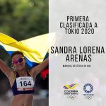 Sandra Lorena Arenas primera Clasificada a Tokyo